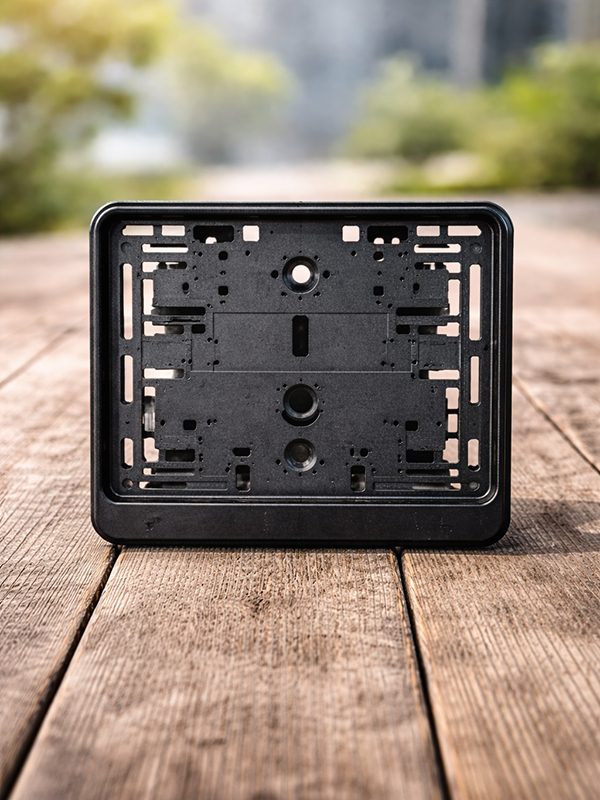 Kennzeichenrahmen für Motorräder modernes Fahrzeugdetail