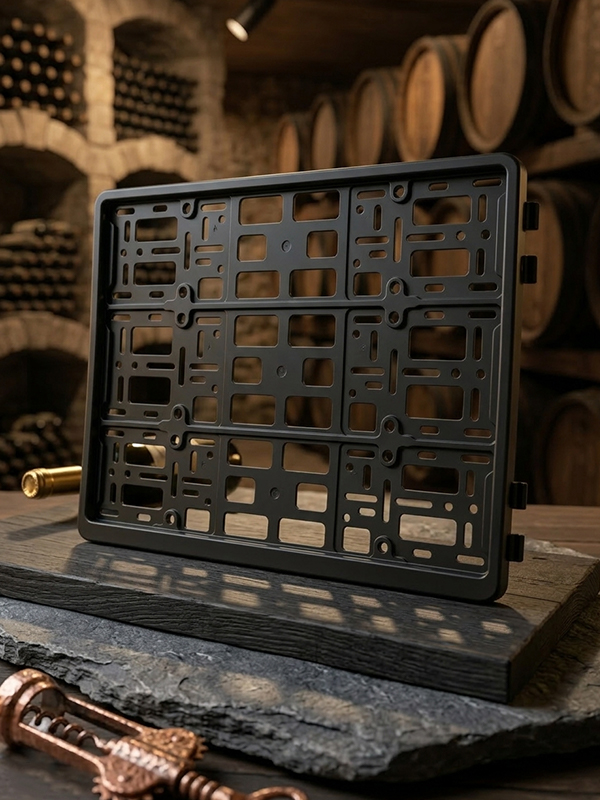 Robuster Kennzeichenrahmen für landwirtschaftliche Maschinen und Traktoren